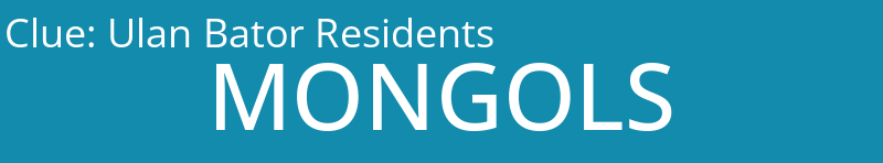 Ulan Bator Residents