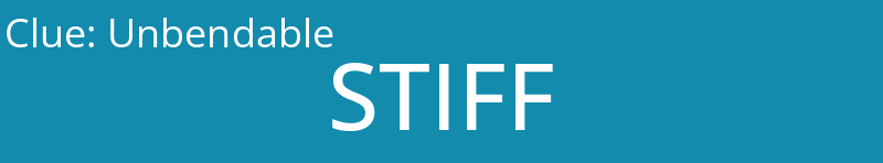 Unbendable
