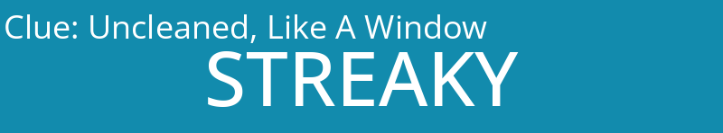 Uncleaned, Like A Window