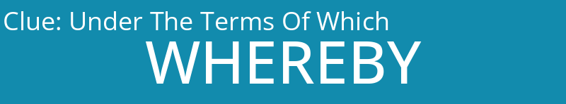 Under The Terms Of Which