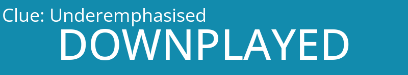 Underemphasised