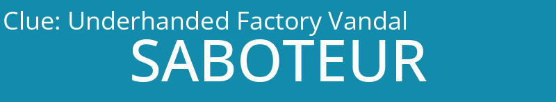Underhanded Factory Vandal