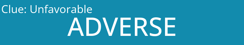 Unfavorable