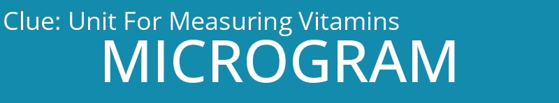 Unit For Measuring Vitamins