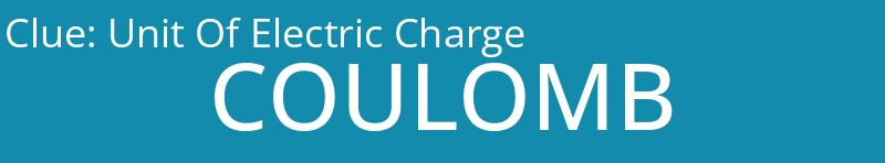 Unit Of Electric Charge