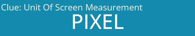 Unit Of Screen Measurement
