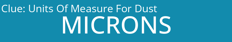Units Of Measure For Dust