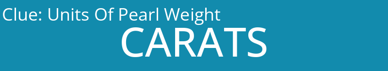 Units Of Pearl Weight