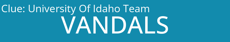 University Of Idaho Team