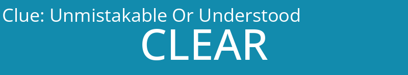 Unmistakable Or Understood