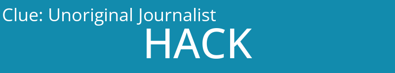 Unoriginal Journalist