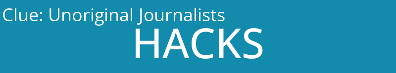 Unoriginal Journalists