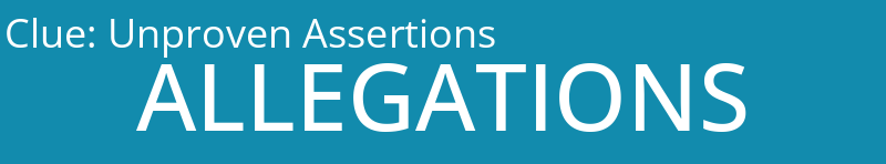Unproven Assertions