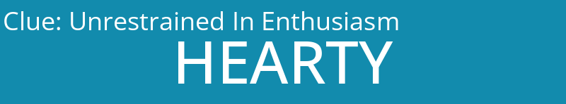 Unrestrained In Enthusiasm
