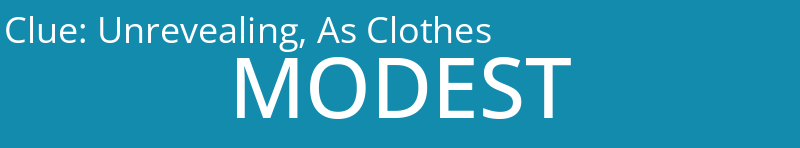 Unrevealing, As Clothes
