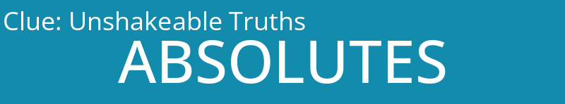 Unshakeable Truths