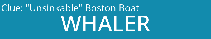 "Unsinkable" Boston Boat