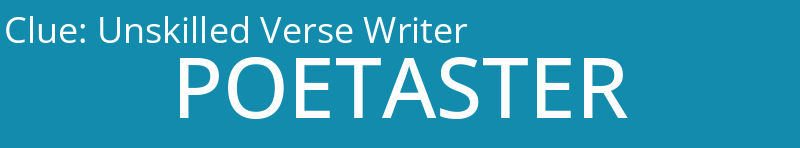 Unskilled Verse Writer