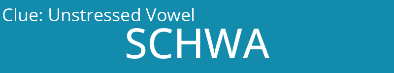 Unstressed Vowel
