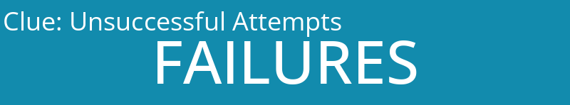 Unsuccessful Attempts