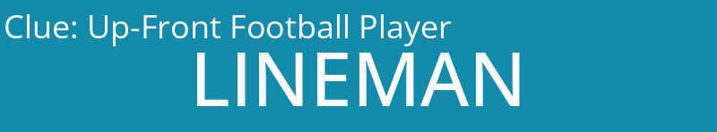 Up-Front Football Player