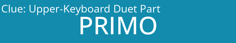 Upper-Keyboard Duet Part