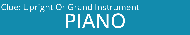 Upright Or Grand Instrument
