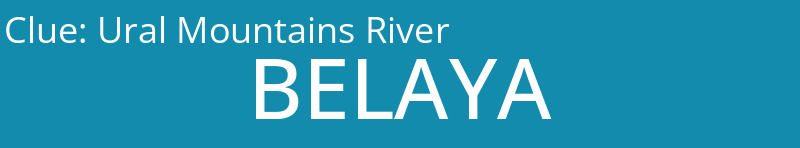 Ural Mountains River