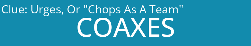 Urges, Or "Chops As A Team"