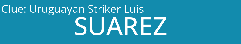 Uruguayan Striker Luis