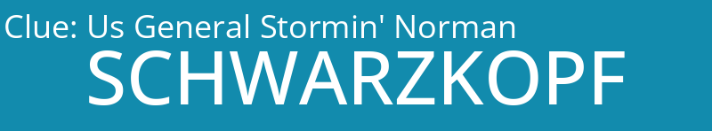 Us General Stormin' Norman