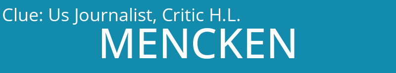 Us Journalist, Critic H.L.