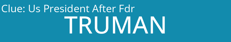 Us President After Fdr
