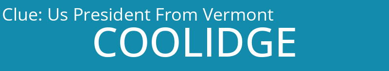 Us President From Vermont