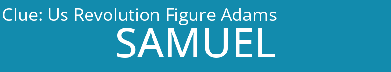 Us Revolution Figure Adams