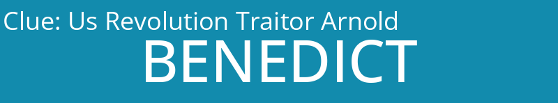 Us Revolution Traitor Arnold