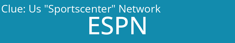 Us "Sportscenter" Network