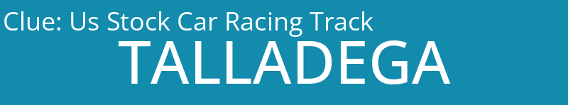 Us Stock Car Racing Track