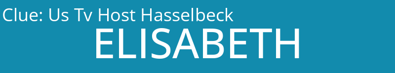 Us Tv Host Hasselbeck