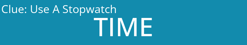 Use A Stopwatch