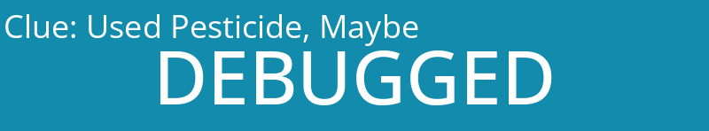 Used Pesticide, Maybe