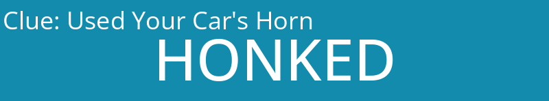 Used Your Car's Horn
