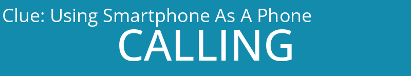 Using Smartphone As A Phone