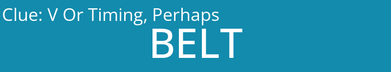 V Or Timing, Perhaps