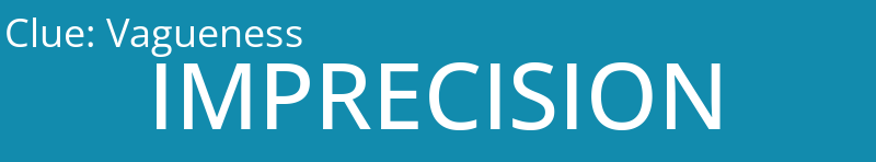 Vagueness