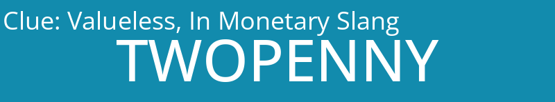 Valueless, In Monetary Slang