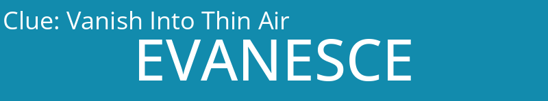 Vanish Into Thin Air
