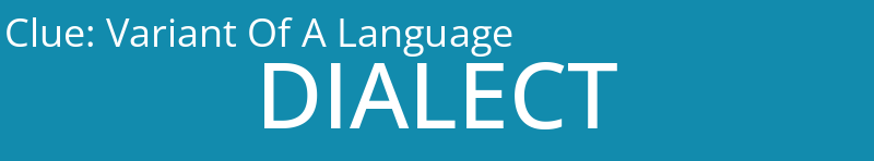 Variant Of A Language