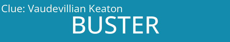 Vaudevillian Keaton