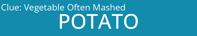 Vegetable Often Mashed